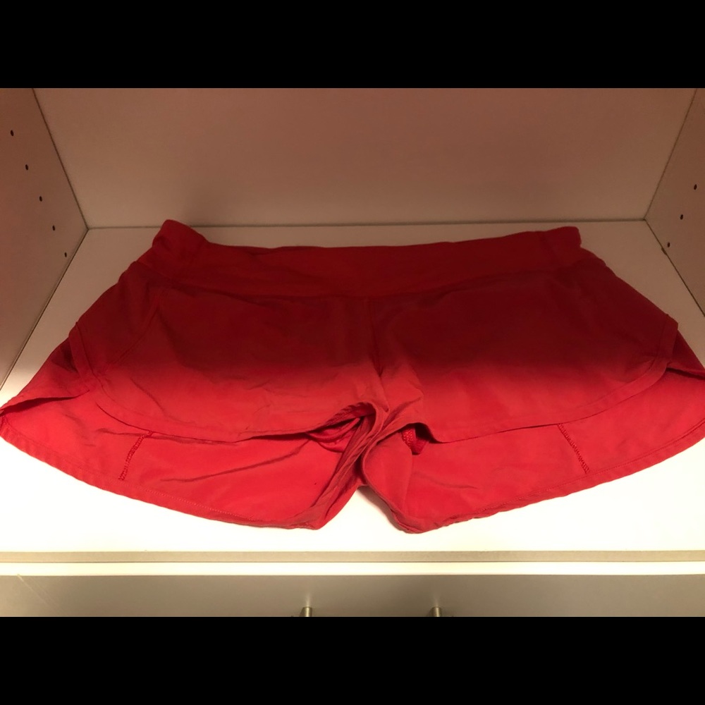 Size 10 hot pink shorts! Minor pain stain on waist